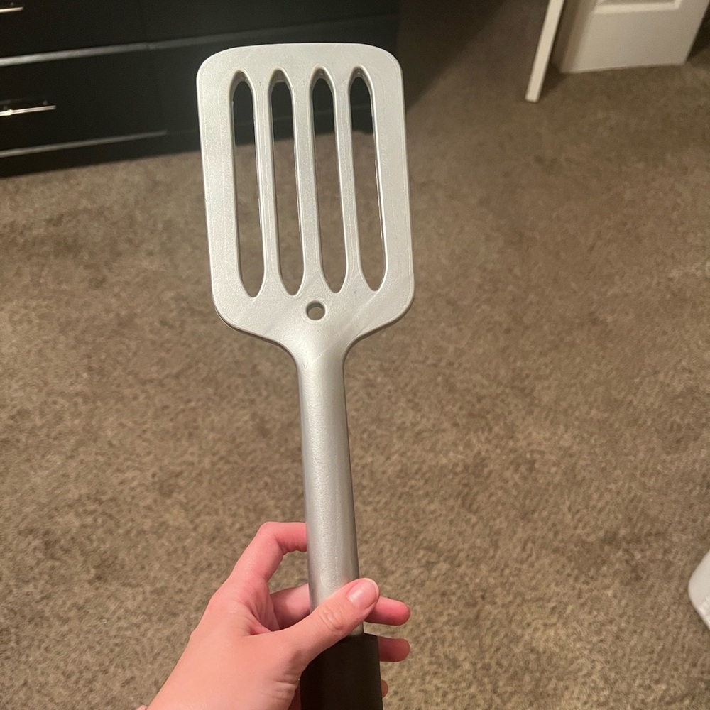 SpongeBob Squarepants Silver and Black Spatula